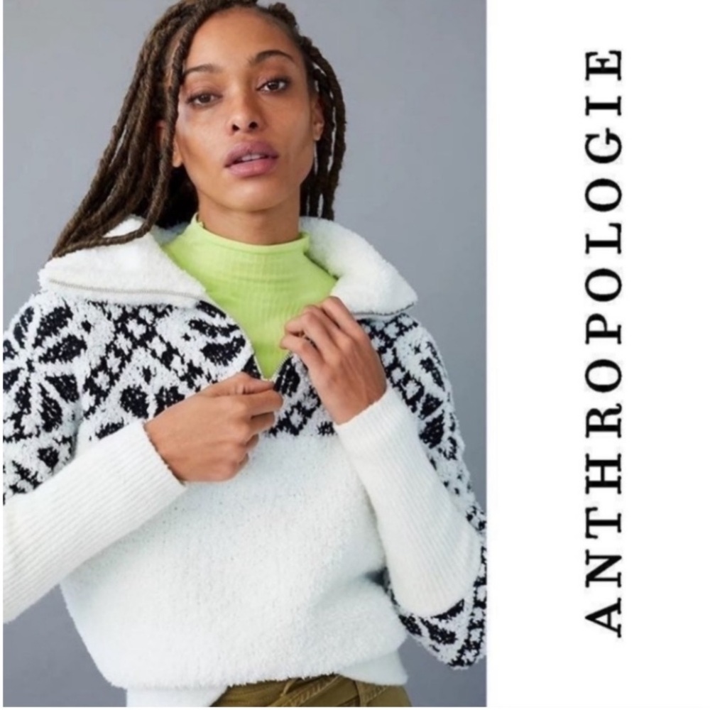 Anthropologie | Pilcro Maia  Quarter-Zip Pullover